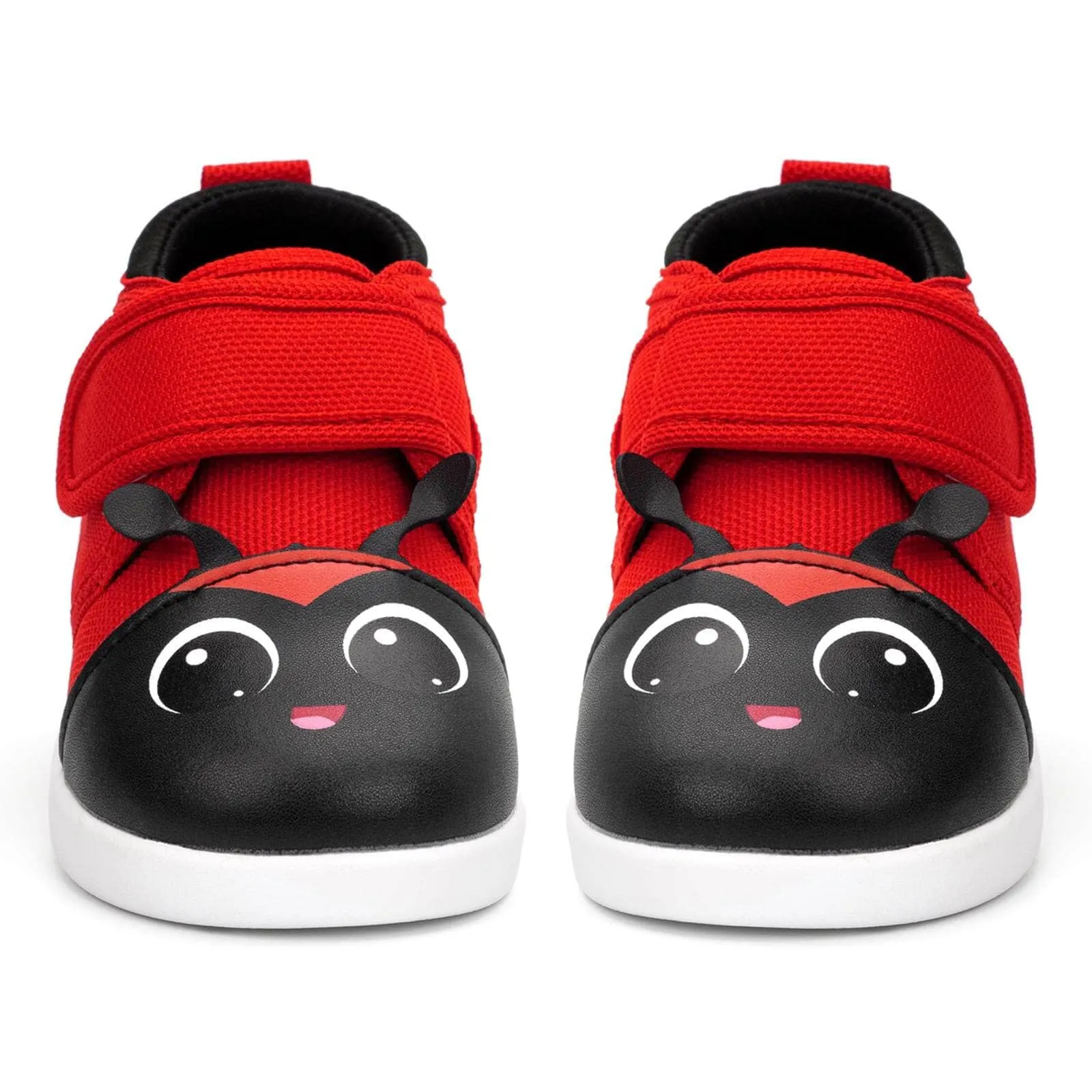Ladybug Squeaky Toddler Shoes  | Red