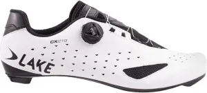 Lake Cx219 Cycling Shoe - Men's White/Black, 43.5