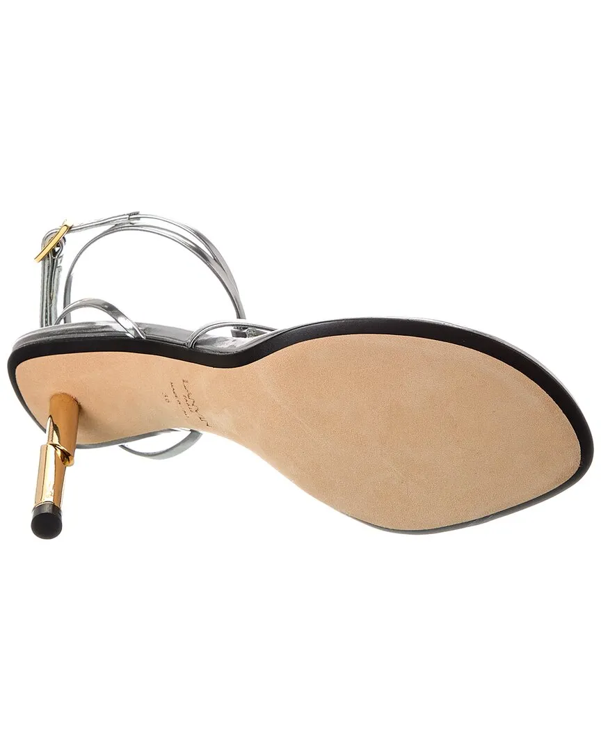 LANVIN Sequence 95 Leather Sandal