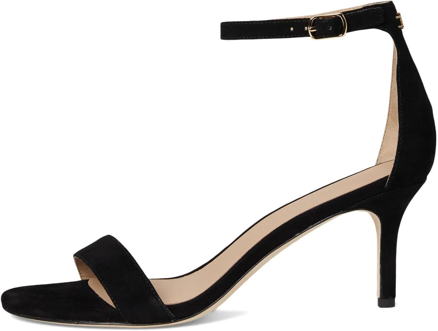 Lauren Ralph Lauren Women's Allie Mid-Heel Suede Sandals Heeled