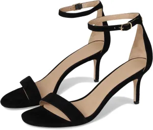 Lauren Ralph Lauren Women's Allie Mid-Heel Suede Sandals Heeled