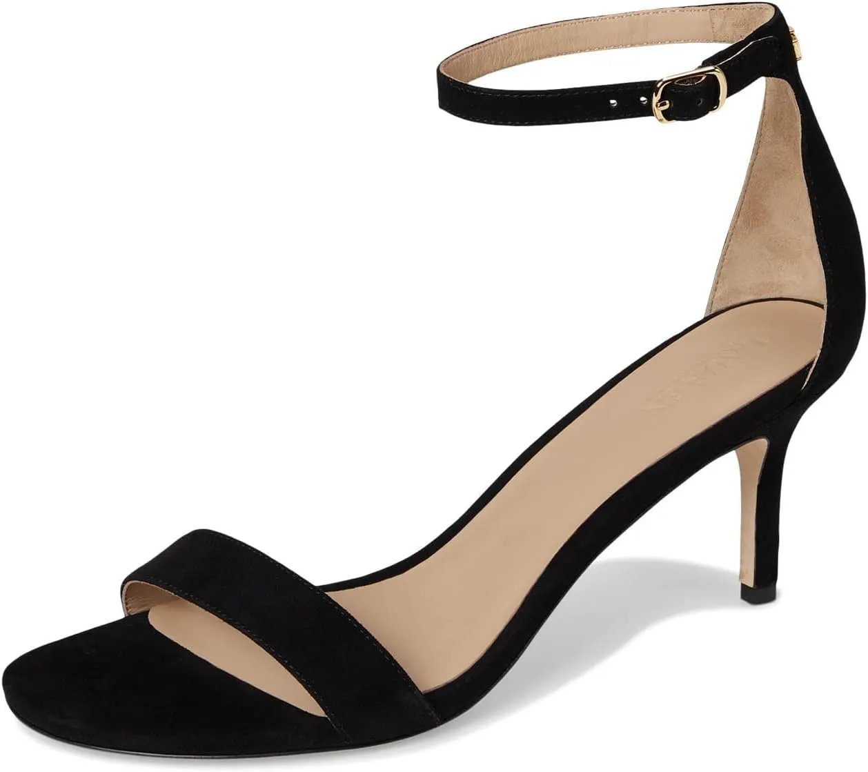 Lauren Ralph Lauren Women's Allie Mid-Heel Suede Sandals Heeled