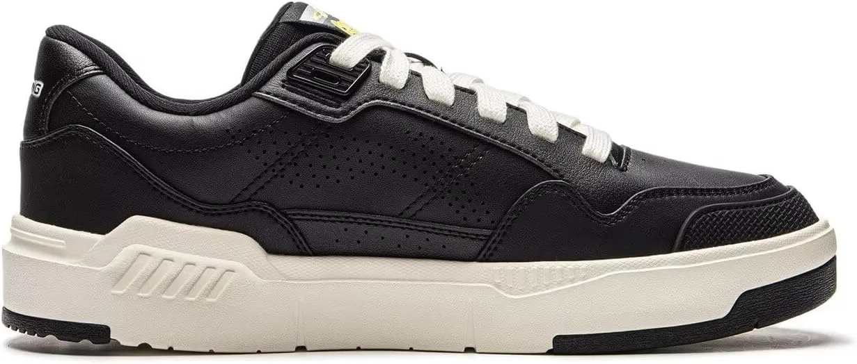LI-NING Common 80s Men Comfortable Soft Rebound Breathable Cool Trendy Classic Casual Shoes AGCU157 AGCV023