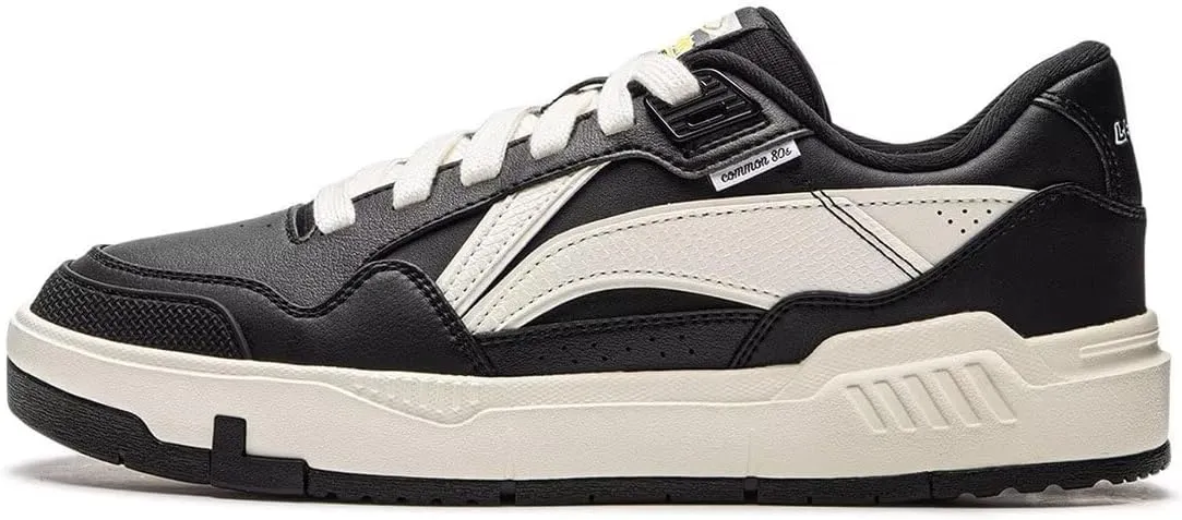 LI-NING Common 80s Men Comfortable Soft Rebound Breathable Cool Trendy Classic Casual Shoes AGCU157 AGCV023