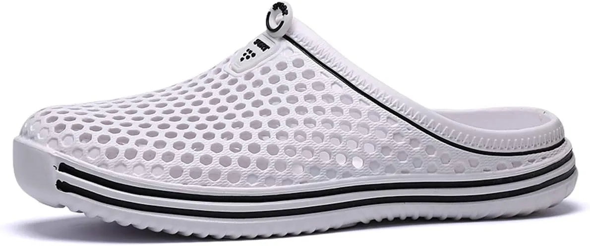 LIBINXIF Women's Garden Clogs Breathable Shoes Bathing Shoes Men's Beach Shoes Water Shoes Footwear Slippers Walking Shoes