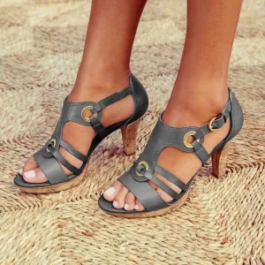 Ludovic | Comfortable Heel Sandal