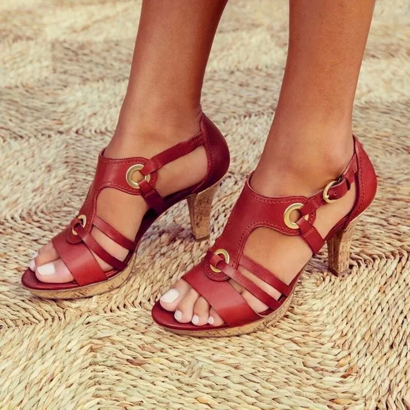 Ludovic | Comfortable Heel Sandal