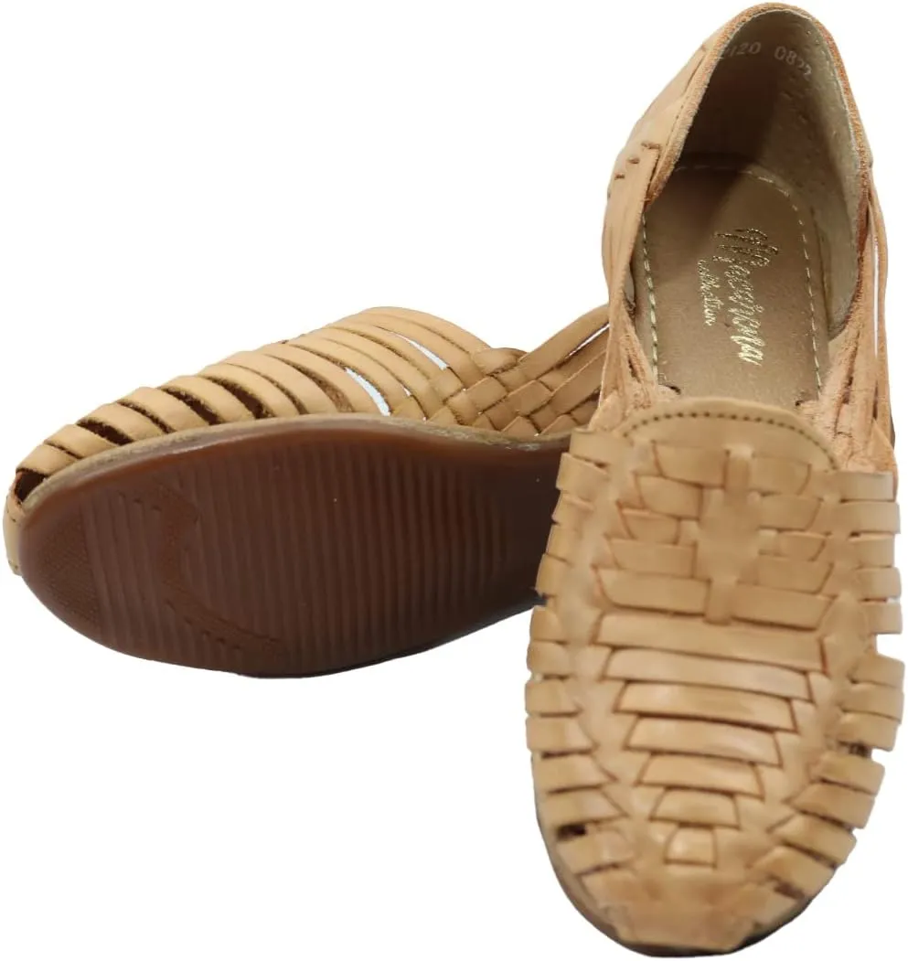 Macarena Collection Huarache Sandal Colorful Leather Mexican Style 2120