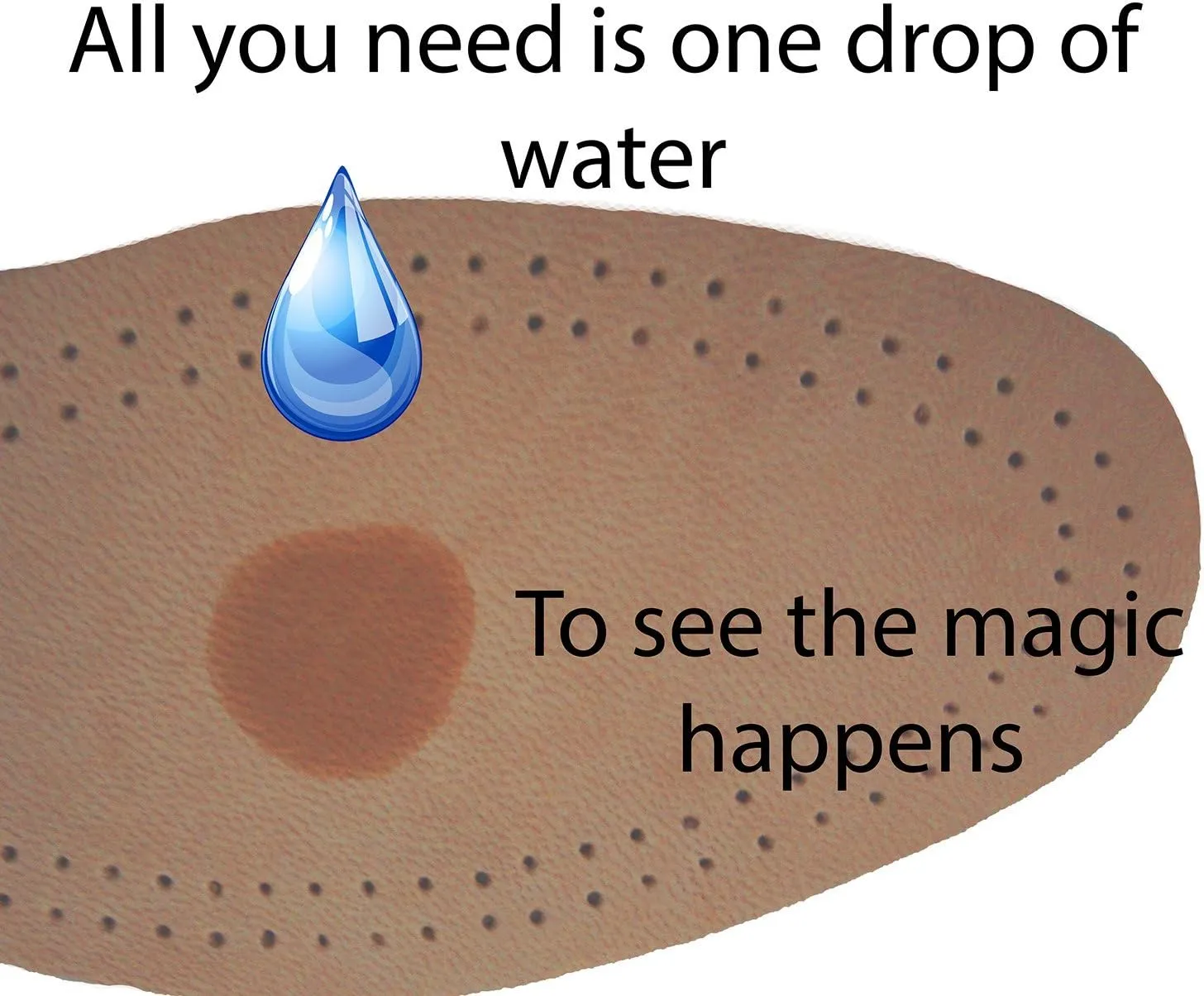 Magic Absorbent Ultra Thin Lambskin Leather Insoles with Breathable Activated Carbon Bottom