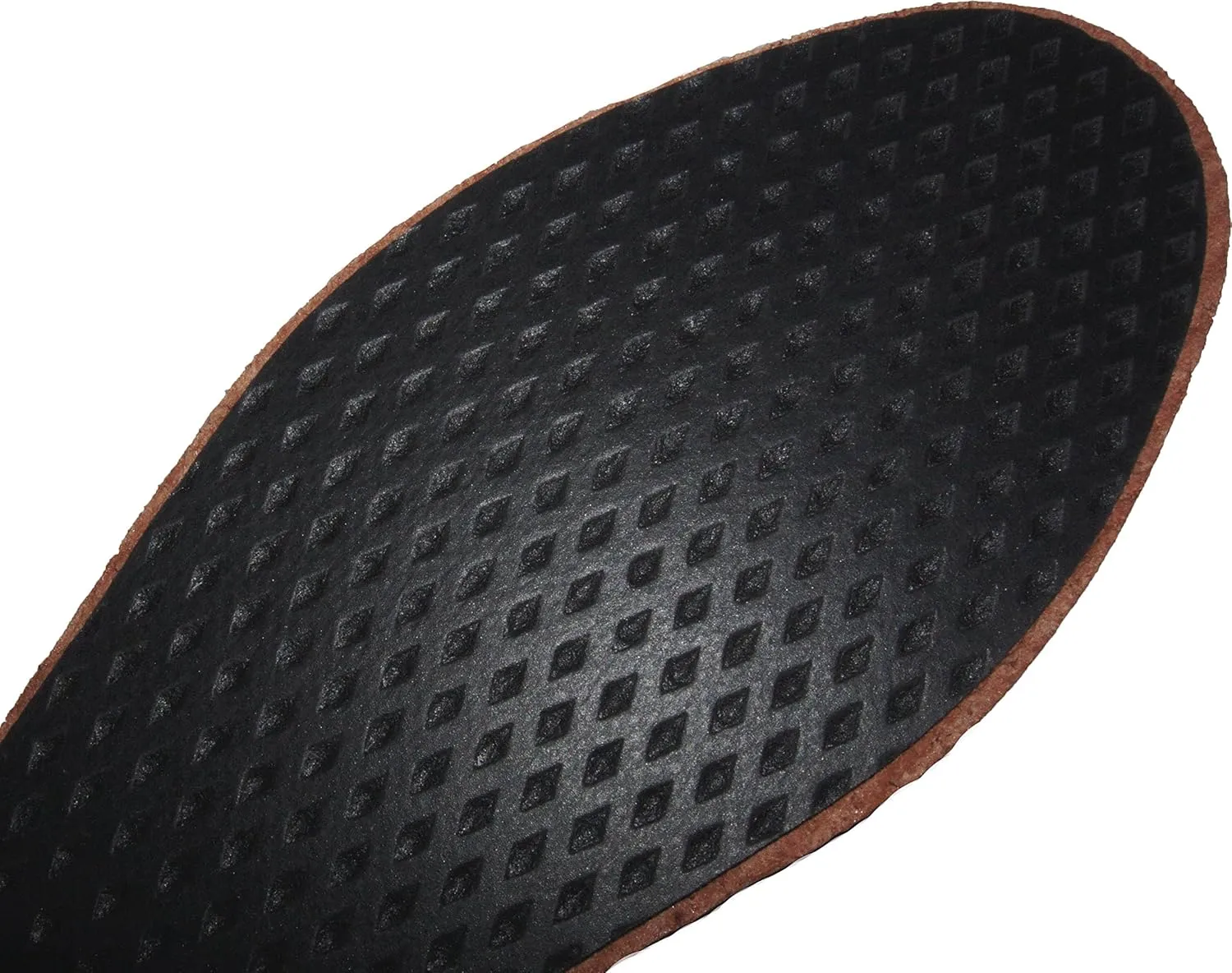 Magic Absorbent Ultra Thin Lambskin Leather Insoles with Breathable Activated Carbon Bottom