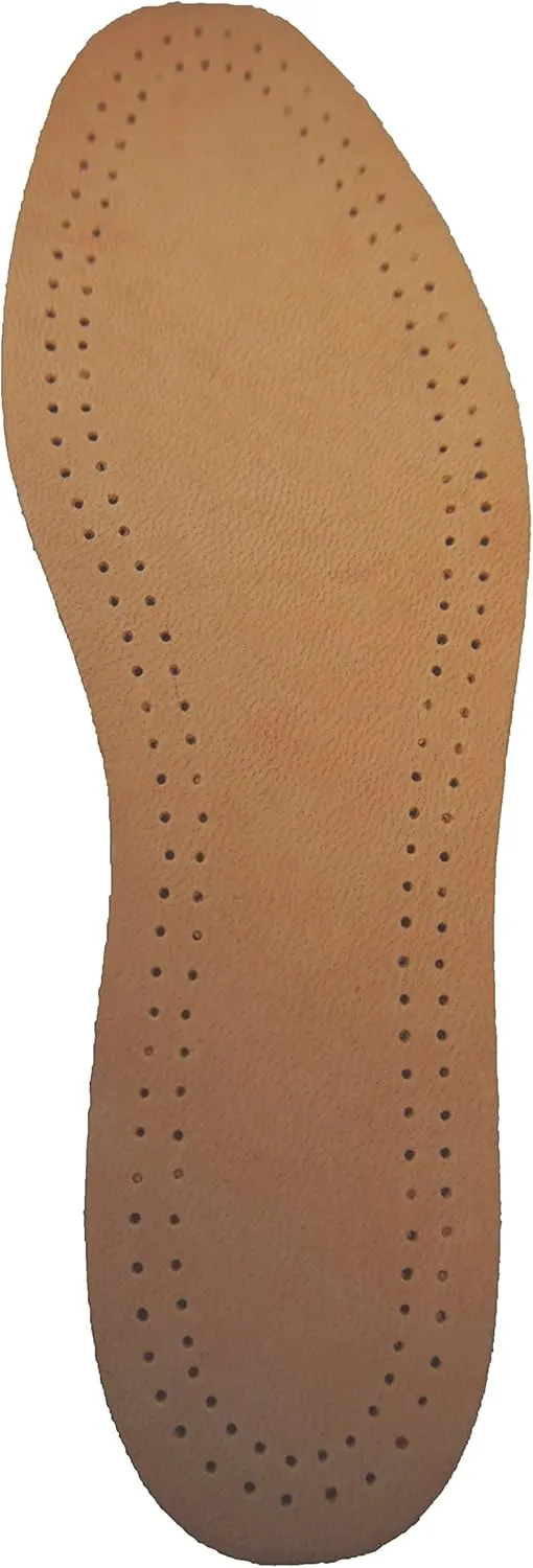 Magic Absorbent Ultra Thin Lambskin Leather Insoles with Breathable Activated Carbon Bottom