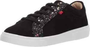 Marc Joseph New York Unisex-Child Kids Boys/Girls Leather Made in Brazil Luxury Glitter Slip on Sneaker