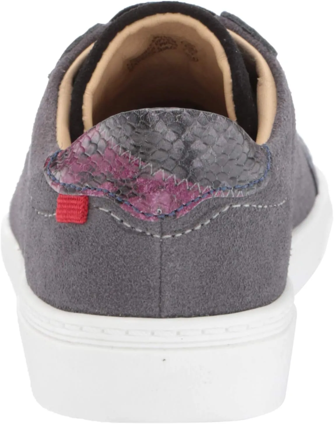 MARC JOSEPH NEW YORK Unisex-Child Kids Boys/Girls Leather Made in Brazil Slip on Elastic Detail Sneaker