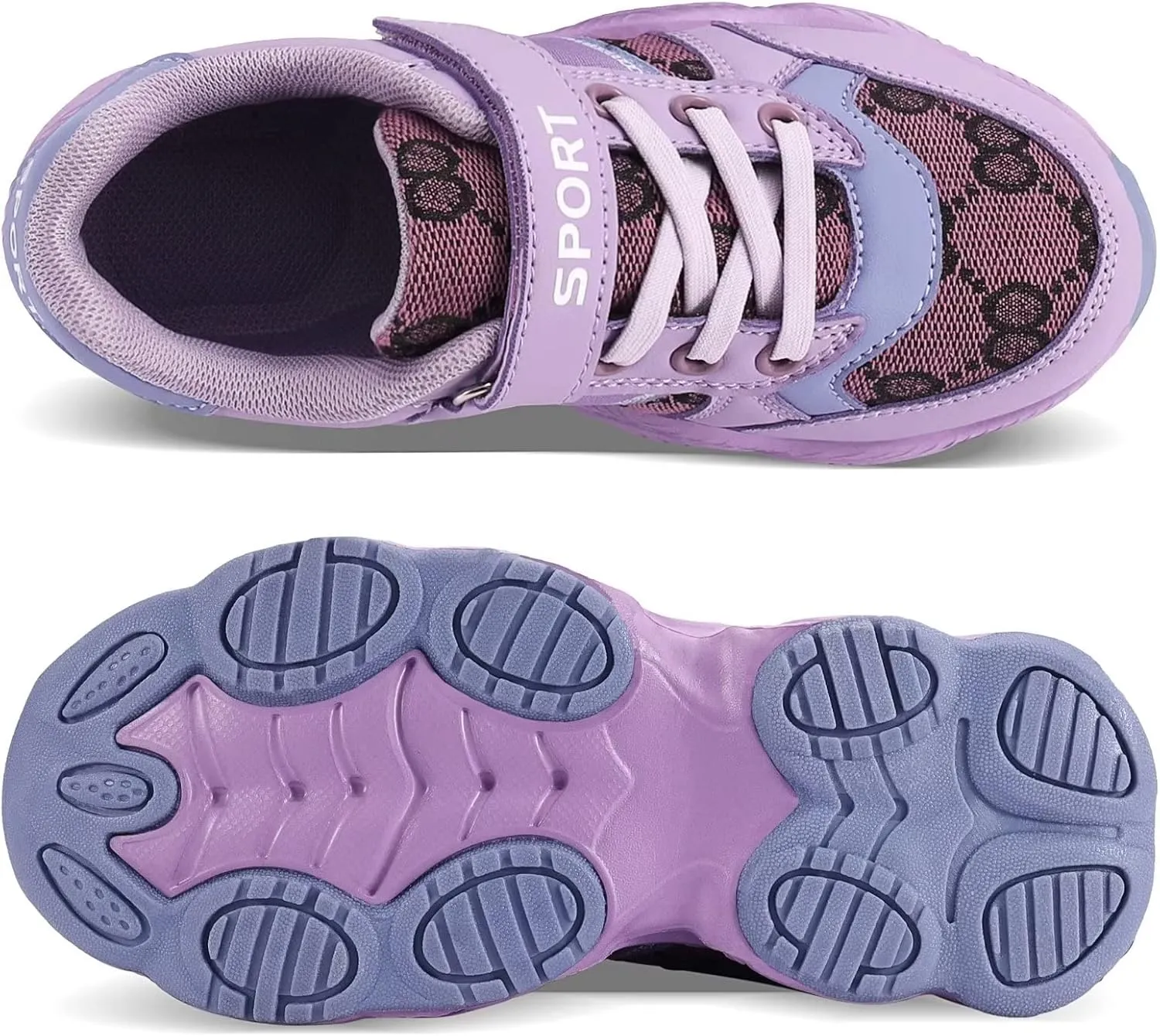 MAYZERO Kids Tennis Shoes Breathable Running Shoes Walking Shoes Fashion Sneakers for Boys and Girls