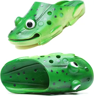 MEADOO Frog Slippers, Frog Flip Flops, Funny Gift, Animal Slippers, Unisex Cartoon Sandals