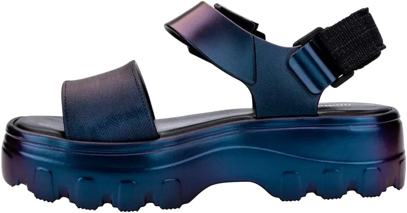 Melissa Kick Off Platform Sandals for Women - Super Soft and Flexible Vegan Chunky Platform Sandal with Adjustable Straps and Open Toe Design