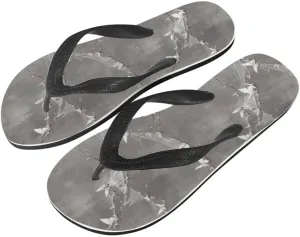 Men Hawaii Flip Flop Sandal Geometry Lightweight Thong Sandals Xmas Santa Claus Unisex Bathroom Orthotic Flip Flops
