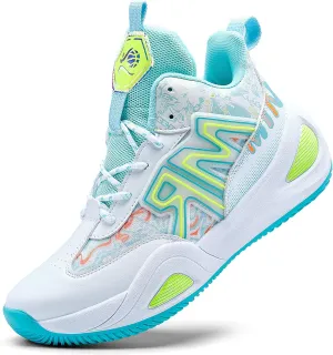 Men's Basketball Shoes Fashionable Breathable Anti Slip Sports Shoes Outdoor Running Fitness Training Shoes