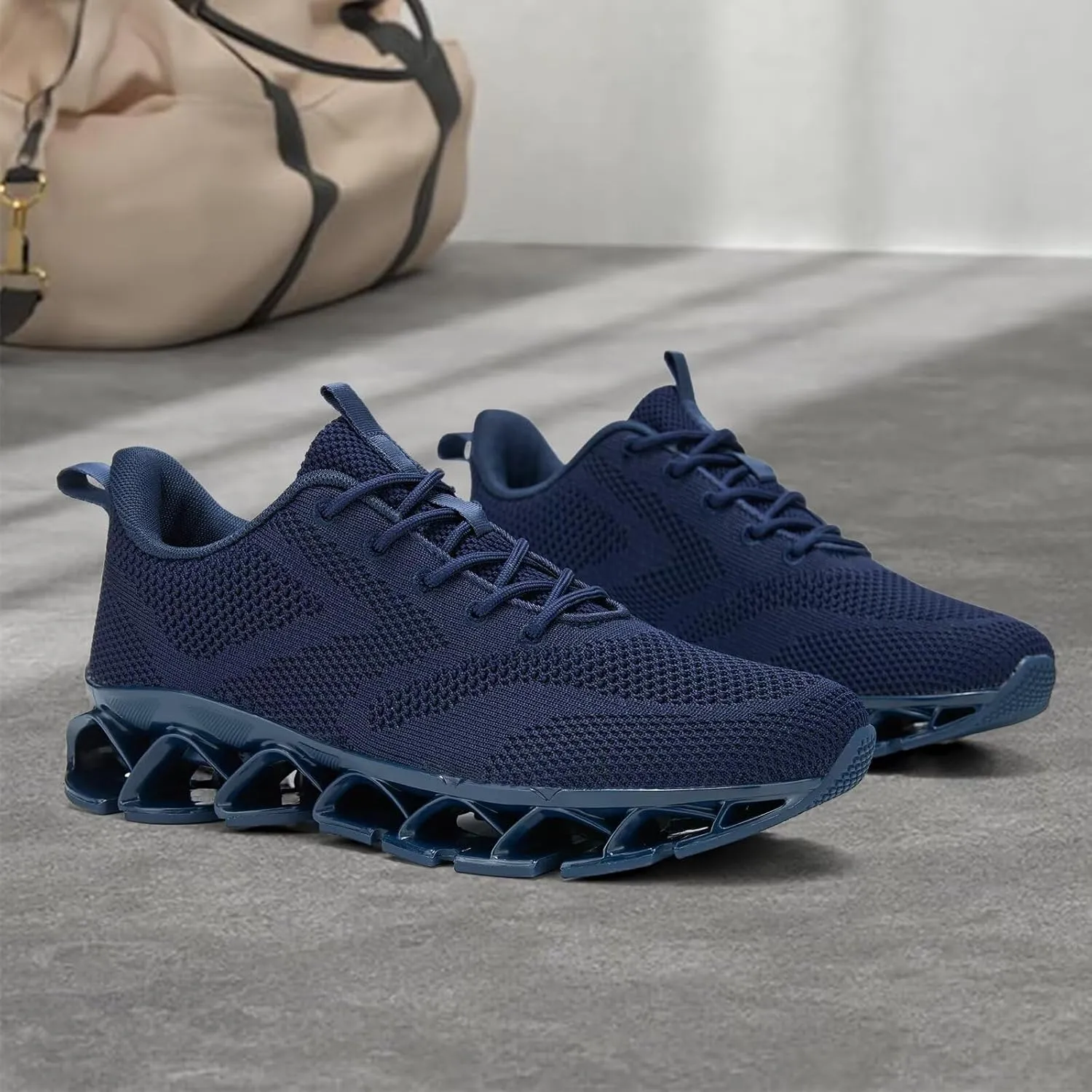 Men's Blade Fashion Sneakers Shoes Breathable Walking Shoe Sport Athletic Shoes Running Shoes