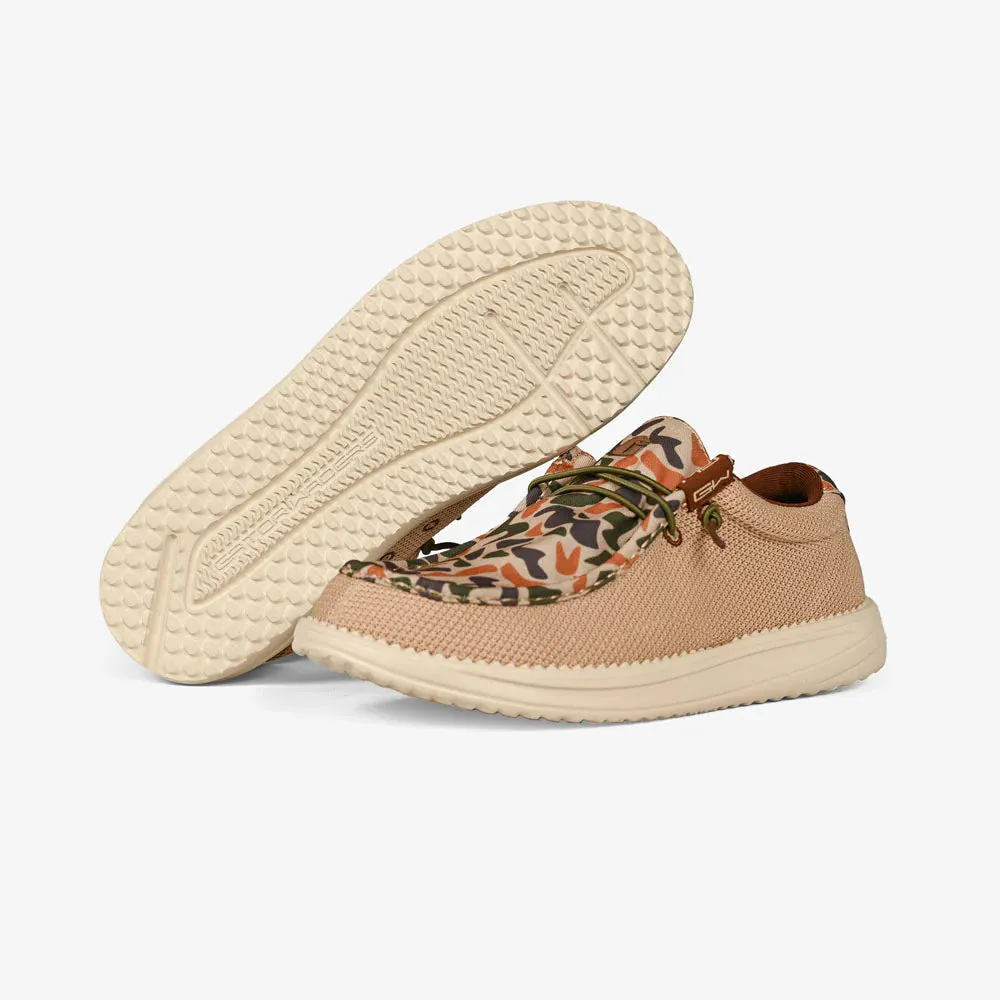 Men's Camp Shoes - Old School Camo
