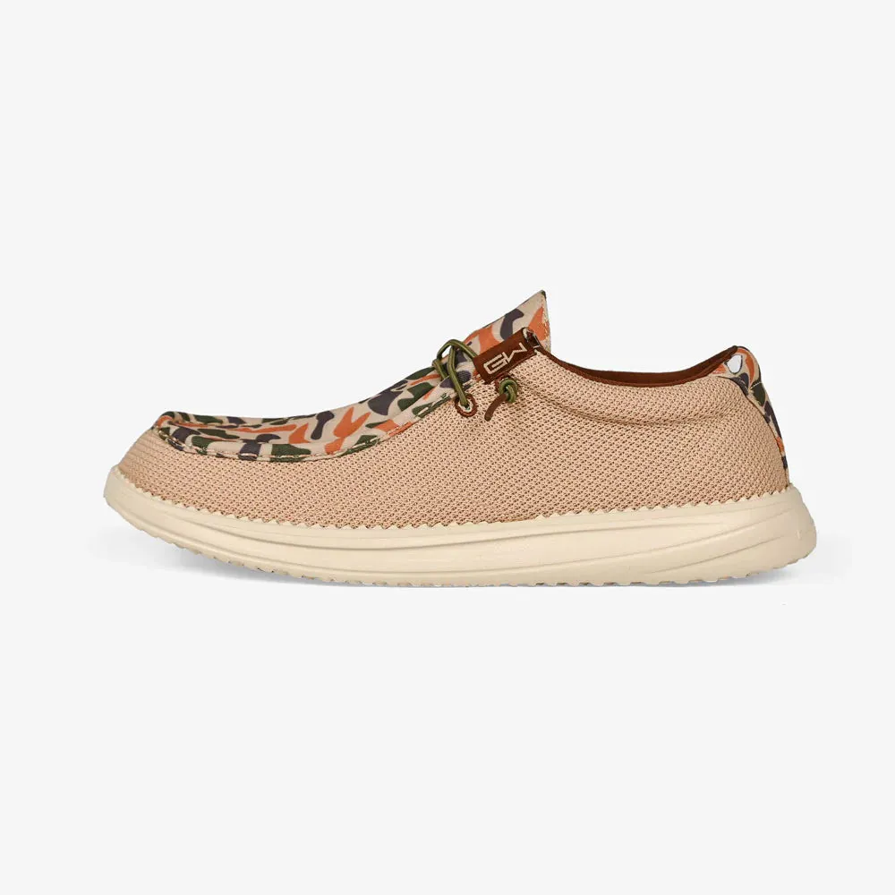 Men's Camp Shoes - Old School Camo
