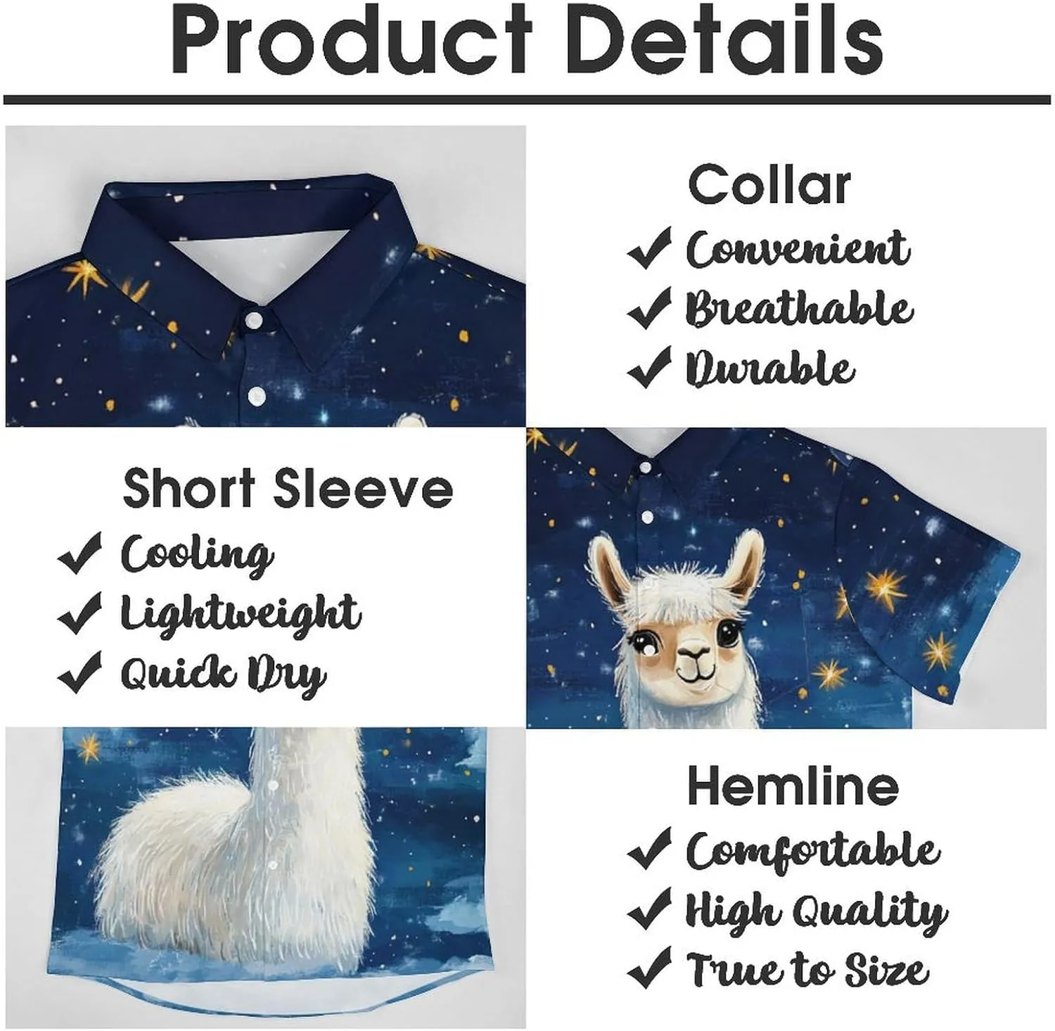 Mens Hawaiian Shirt Casual Button Down Short Sleeve Tropical Beach Holiday Aloha Party Shirt for Men Funny