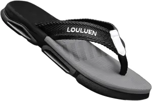 Men's Soft Comfy Flip Flop Slide Sandals - Non-Slip and Stylish Summer Beach Footwear