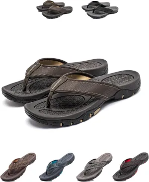 Mens Sport Flip Flops-Indoor and Outdoor Beach Flip Flop Indoor Comfort Casual Thong Sandals