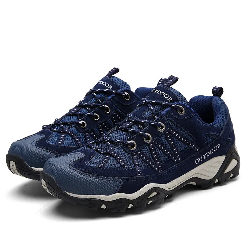 Men's Waterproof Low-Top Lightweight Breathable Hiking Shoes 6.0