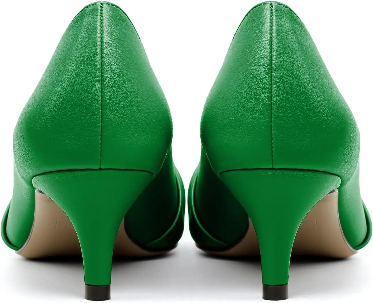 Mettesally Womens Kitten Heel Pumps Pointed Toe Mid Heels Bow Tie Comfort Slip On Heeled Shoes for Wedding Party Office