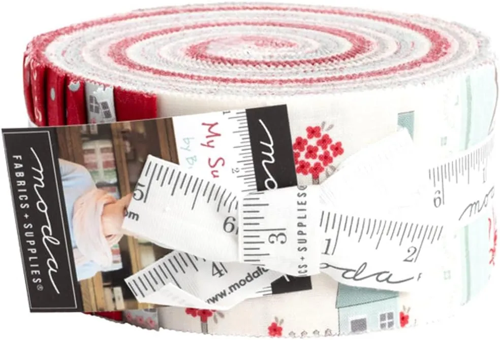 Moda Fabrics My Summer House Jelly Roll by Bunny Hill Designs 3040JR
