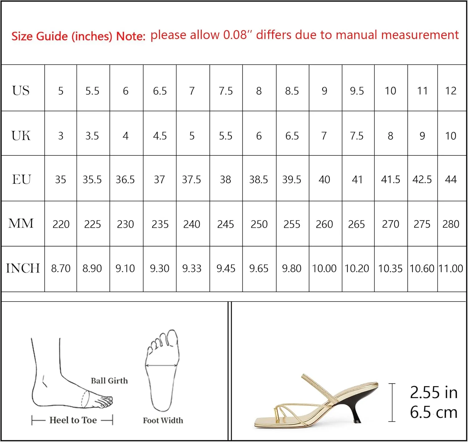 Modatope Flip Flops Sandals for Womens Kitten Heels Square Open Toe Slip on Strappy Comfort Dress Party Shoes