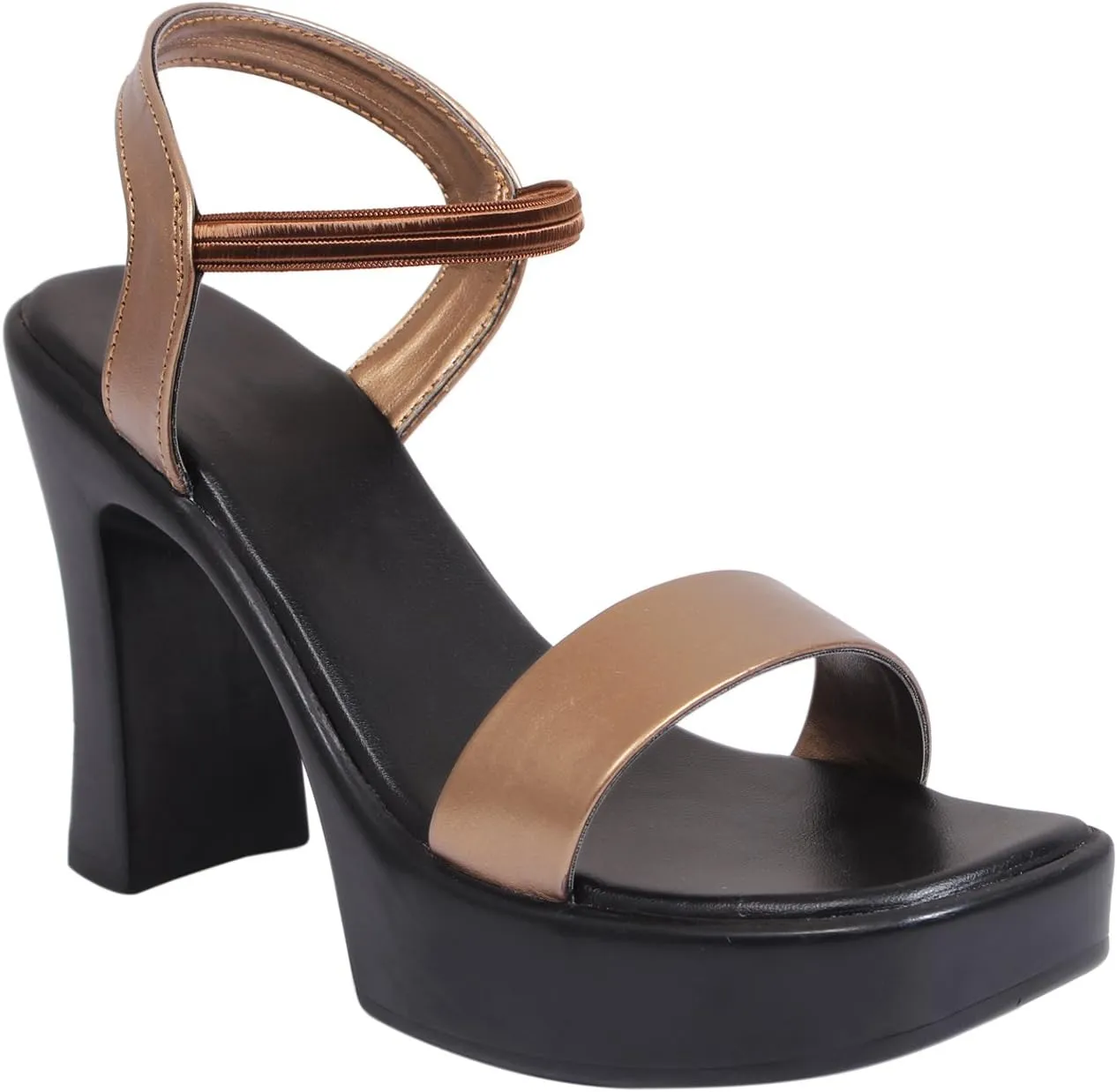 Model Catwalk High Heels Open Toe Sexy Pole Dancing Striptease Shoes Party Prom Club Platform Sandals (Black, UK Footwear Size System, Adult, Women, Numeric, Medium, 3)