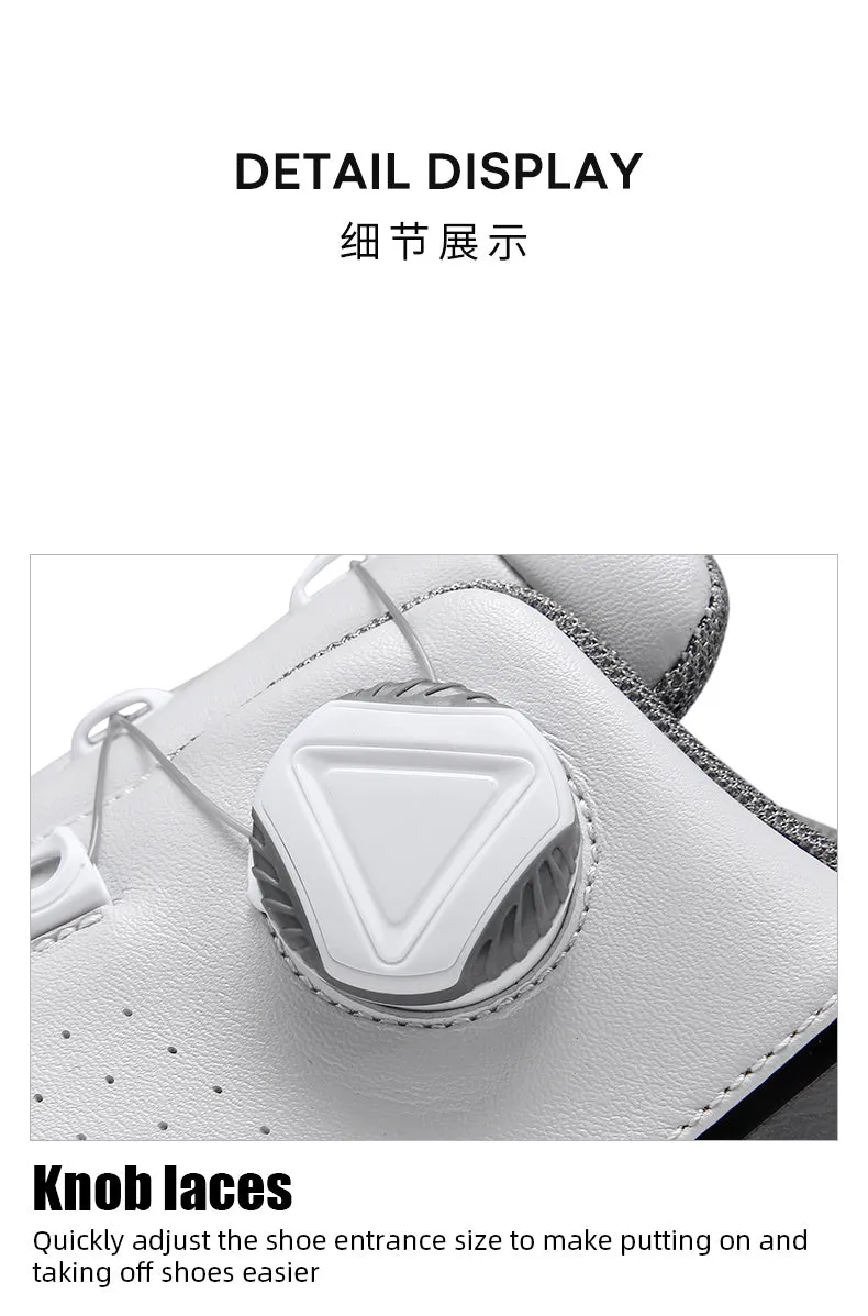 MOEYES M22XZ10 male custom made golf shoes high quality luxury brand anti skid golf shoes