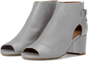 MOOMMO Women Open Toe Booties Sandals Heeled Cutout Peep Toe Summer Ankle Bootie Chunky Block Mid Heel Back Zipper Hollowed Dress Sandal Shoes 2.5" Heels Retro Elegant Office Party Comfort 4-11 M US