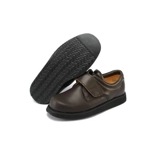 Mt. Emey 502 Brown (9E Width) - Men's Extra-depth Dress/Casual Shoes