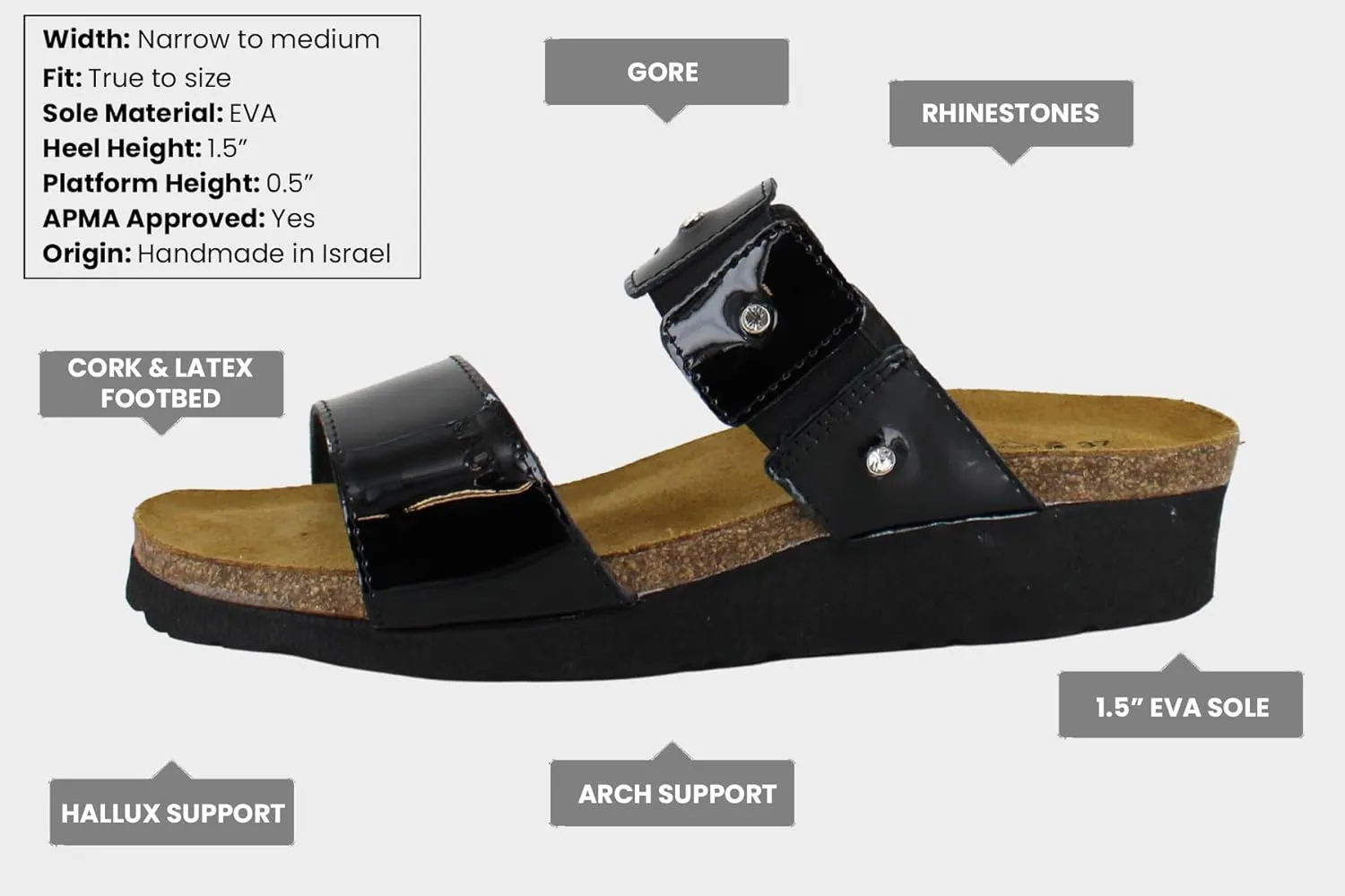 NAOT Footwear Women's Ashley Sandal