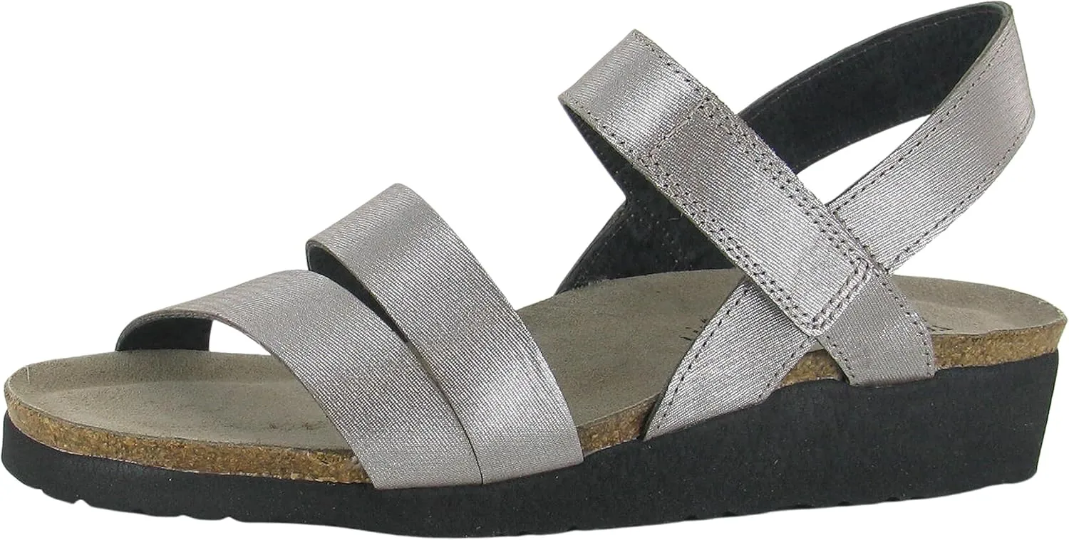 NAOT Kayla Women’s Sandals - Supportive 3-Strap Design with Backstrap, Cork & Latex Footbed - Arch Support - Travel-Friendly Comfortable Walking Sandals for All-Day Wear
