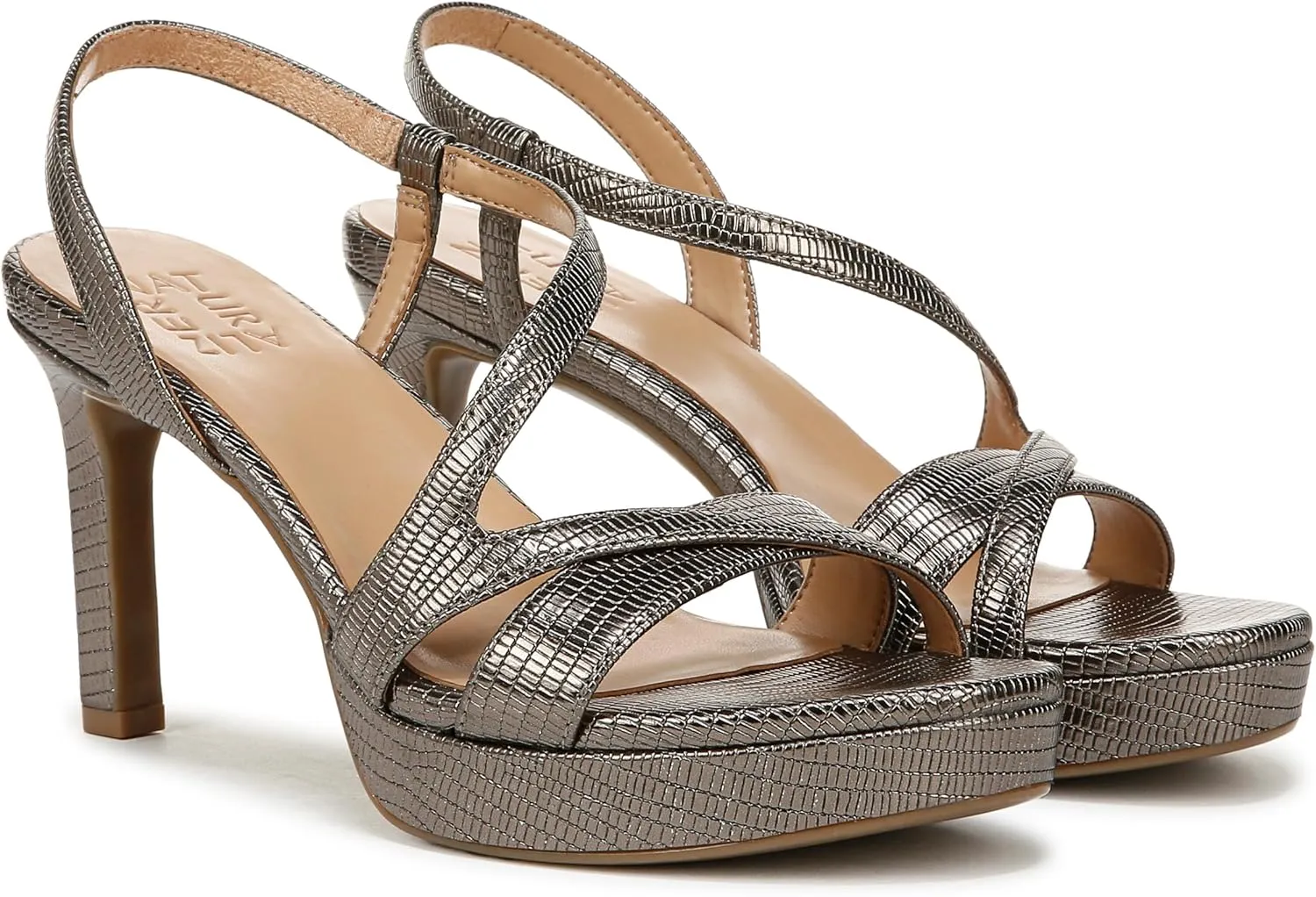 Naturalizer Women's Abby Strappy Platform Dress Sandal