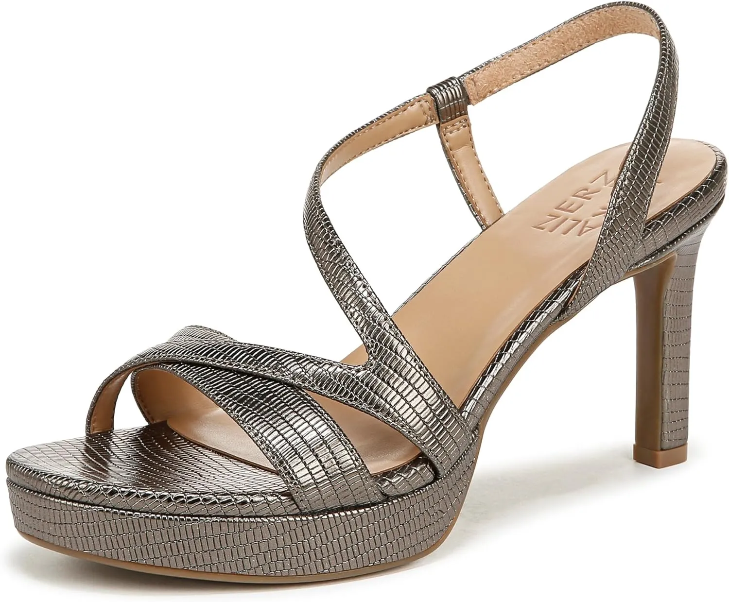 Naturalizer Women's Abby Strappy Platform Dress Sandal