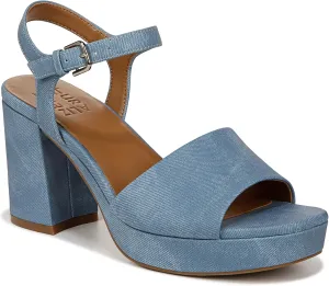 Naturalizer Women's Lilly Ankle Strap Platform Sandal