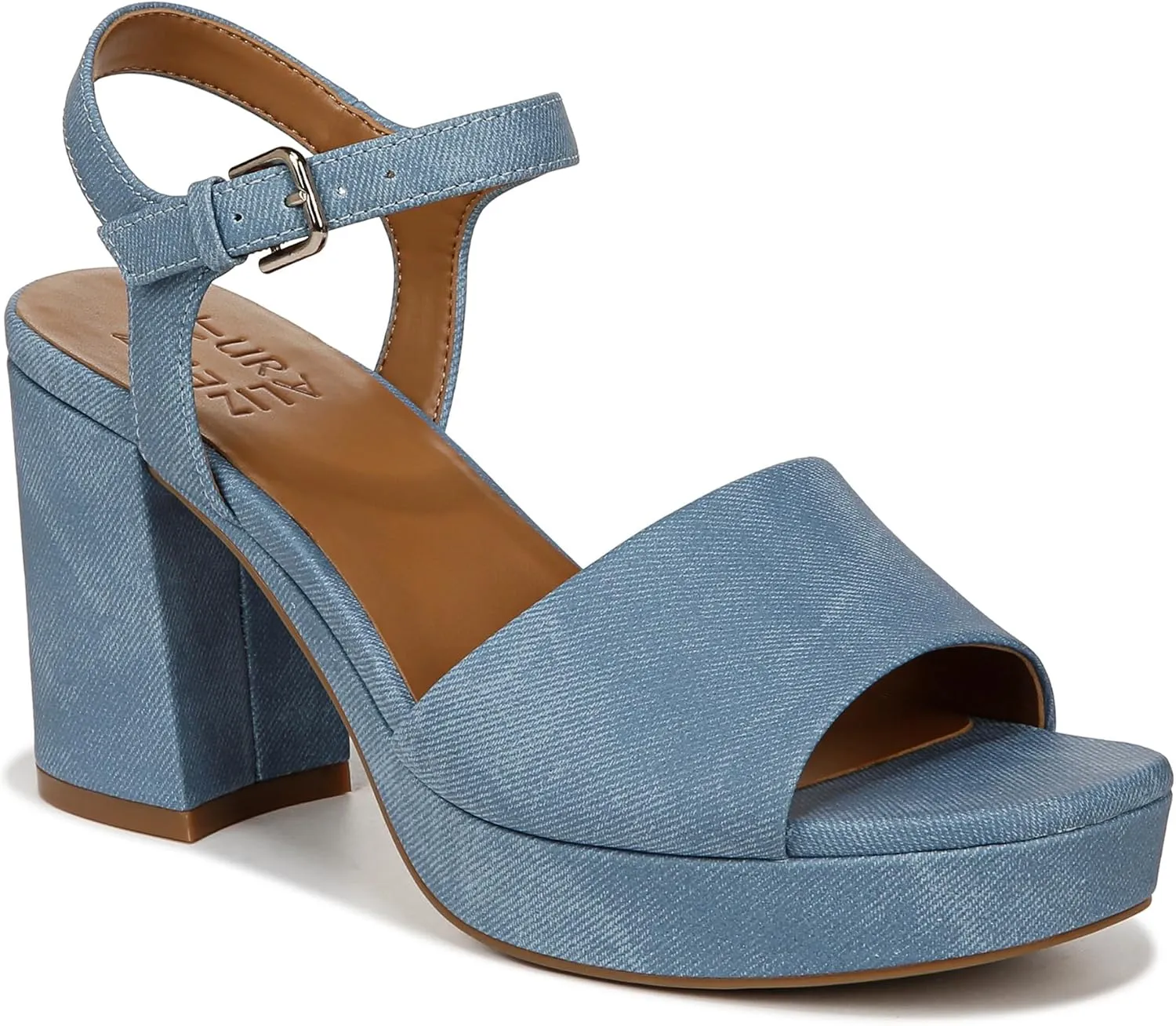 Naturalizer Women's Lilly Ankle Strap Platform Sandal