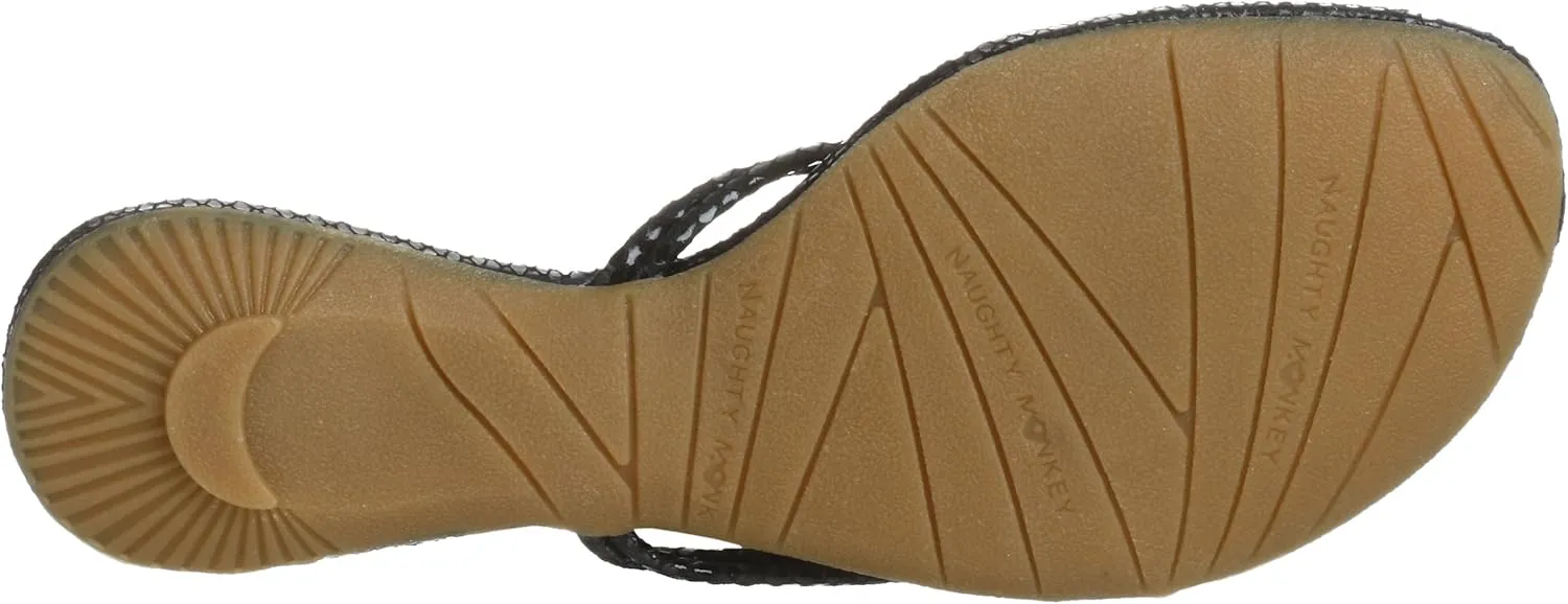 Naughty Monkey Women's Loop De Loop Sandal