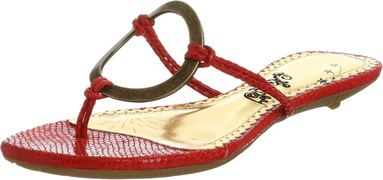 Naughty Monkey Women's Loop De Loop Sandal