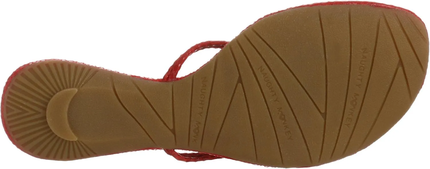 Naughty Monkey Women's Loop De Loop Sandal