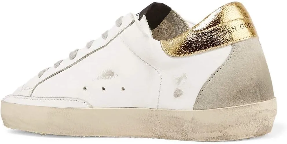 nesho Casual Leather Sneakers Super Star Womens Sport Shoes Slide