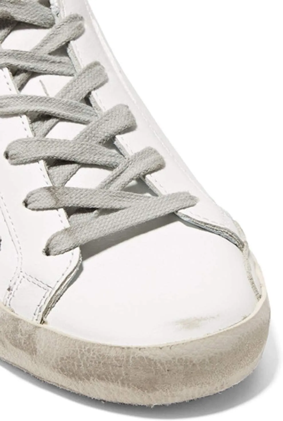 nesho Casual Leather Sneakers Super Star Womens Sport Shoes Slide