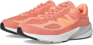 New Balance Unisex Made in USA 990v6 Sneaker, Sunrise/Purple, 14 US Men