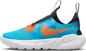 Nike Boy's Flex Runner 2 Lil (Little Kid) Blue Lightning/Total Orange/Black/White 3 Little Kid M