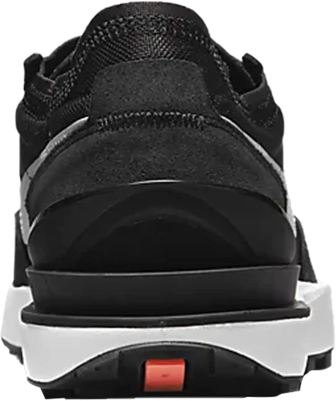 NIKE Waffle One Trainers Sneakers Fashion Shoes DC2533 (Black/Orange/White 001)